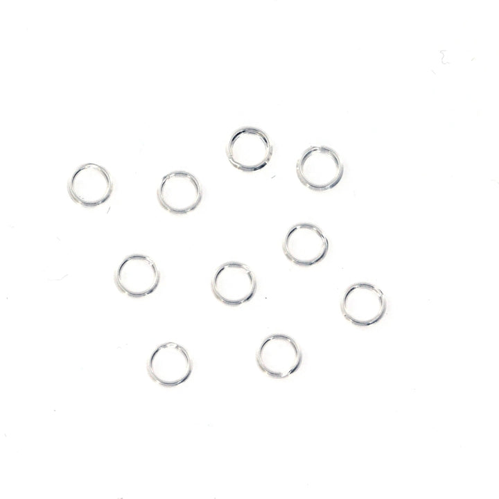 Øsken i forsølvet messing, spaltring 5 mm. Fritz
