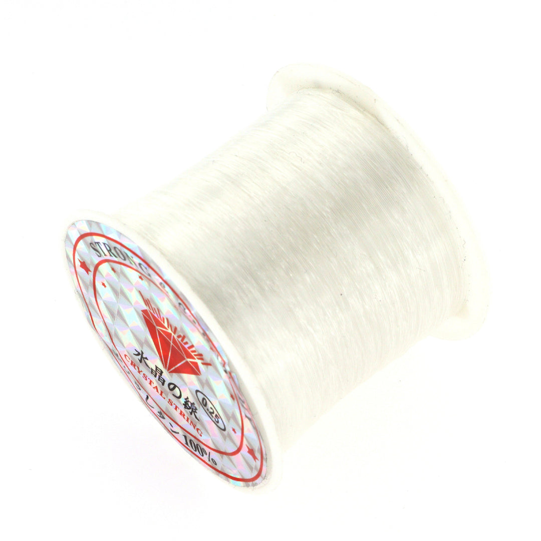 Fiskesnøre, transparent nylon, 0,25mm